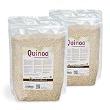 Naturacereal | Quinoa 2kg (2 x 1kg) - weiß - glutenfrei und proteinreich