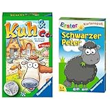 Ravensburger 23160 - Kuh und co, Mitbringspiel für 2-6 Spieler, Kinderspiel ab 4 Jahren, Reisespiel...