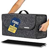 Organizer Freddy Kofferraum Organizer und Kofferraumtasche fürs Auto aus Filz mit Einlegeplatte,...