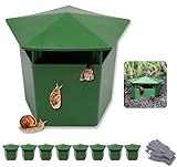 Schneckenfalle,8er-Set Schneckenfallen für den Garten,Nacktschnecken Falle,Wiederverwendbare...
