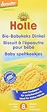 Holle Bio-Babykeks Dinkel, 3er Pack (3 x 150 g)