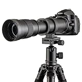 Fotga 420-800mm f/8.3-16 Super Tele Zoom Objektiv Teleobjektiv Zoomobjektiv Vario-Objektiv Lens für...