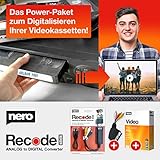 Nero VHS zu USB Video Grabber Recode Stick inkl. Videobearbeitungssoftware | Videoschnitt |...