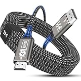 Nersligek 4K DisplayPort-auf-HDMI-Kabel, Unidirektionales DP-auf-HDMI-Stecker-auf-Stecker-Kabel UHD...