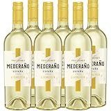 Freixenet Mederaño Blanco Lieblich (6 x 0,75 l) - Lieblicher Weißwein aus Spanien, fruchtig und...