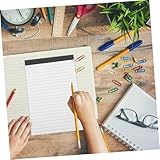 TOPBATHY 6 teiliges Notizblock Abreißbare Memo Pads mit Glatter Schreiboberfläche Dickem Papier...