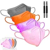 FFP2 Masken, FFP2 Maske Kleine Größe, 20 Stück Masken Mundschutz Small Size, FFP2 Maske Bunt,...