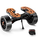 VEVOR Kajakwagen Kanuwagen 655x305x310mm bis 145kg belastbar Doppelgurt-Design Zubehör für...