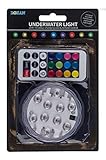 Out of the Blue 260110 - LED Unterwasserlicht mit Farbwechsel, Durchmesser der Lampe ca. 7 cm, mit...