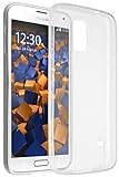 mumbi Hülle kompatibel mit Samsung Galaxy S5 / S5 Neo Handy Case Handyhülle, transparent