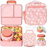 Fimibuke Bento-Box für Kinder und Erwachsene, mit 237 ml Thermosbehälter und isolierten...