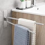 OETAMS Handtuchhalter Ohne Bohren 180° Schwenkbar Handtuchstange Selbstklebend Handtuchhalter 304...