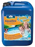 Söll 81456 AquaDes 2,5 l - Pool-Desinfektion, Poolreinigung, Wasserpflege gegen Bakterien und...