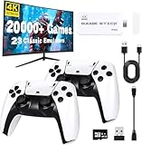 Retro Konsole mit über 20.000 Spielen – HDMI Retro Spielekonsole für TV – Plug & Play mit 2...