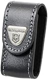 Victorinox, Gürteletui Leder, schwarz, Accessoires für Taschenmesser, Outdoor, Multifunktion