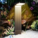 Solarlampen für Außen Garten 4 Stück, Helle 60LED Solarleuchten für Außen IP65 Wasserdicht,...