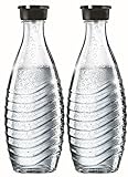 SodaStream DuoPack Glaskaraffe, Ersatzflaschen geeignet für die SodaStream Wassersprudler Crystal...