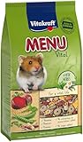 Vitakraft Menu Vital, Hamsterfutter, mit Gemüse, mit Nüssen, mit lebenswichtigen Vitaminen und...