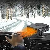 PASLFC Auto Heizung 12v,Car Heater,Kühlung Autoheizung mit 360° Drehbasis,Heizlüfter Auto Mit...