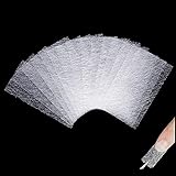 20 Stück Silk Fiberglass Nail Extensions, Fiberglas Nagelverlängerung Nail Extension Silk...