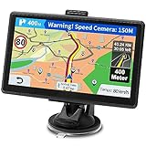 GPS Navi Navigationsgerät für Auto 2024 - Lehwey LKW Navigation für Auto PKW 7 Zoll Europa UK 52...