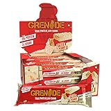Grenade Weiße Schokolade & Gesalzene Erdnuss Proteinriegel – Proteinreich & Zuckerarm – 12 x 60...