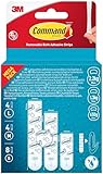 Command Ablösbare Bade-Klebestreifen, Packung mit 8 kleinen, 4 mittelgroßen, 4 großen...