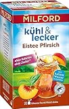 Milford kühl & lecker Eistee Pfirsich | Ohne Kalorien | Ohne Zucker | Laktosefrei | Glutenfrei |...