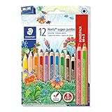 STAEDTLER Buntstift Noris super jumbo, erhöhte Bruchfestigkeit, Sechskantform, ABS-System,...