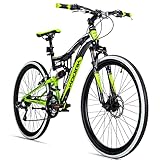 Bergsteiger Kodiak 26 Zoll, 29 Zoll Mountainbike, Scheibenbremse, Shimano 21 Gang-Schaltung,...