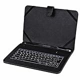 Hama Tablet-Tasche mit integrierter Tastatur (Case passend für Lenovo, Medion, TrekStor uvm, für...