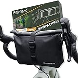 Rovativ® Bikepacking Lenkertasche [3 Liter] 100% Wasserdicht - Handlebar Pack für Gravelbike...