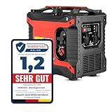 Stromerzeuger Inverter Generator Stromaggregat | 2000W Leistung Stromgenerator Notstromaggregat | 4L...