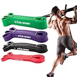 Fitnessbänder Widerstandsbänder Set, Klimmzug Theraband Resistance Bands, Fitnessband...