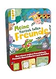 Meine tierisch tollen Freunde: Das etwas andere Kindergarten-Freundebuch. 40 Freunde-Sammelkarten...