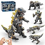 Technic Roboter Bauspielzeug Bausatz, 935PCS 5-IN-1 RC Roboter und Monster, Ferngesteuert und App...