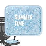 Kühlgel-Sitzkissen: Bequemes Eisstuhlkissen für den Sommer, weiches Wasserkissen für Büro oder...