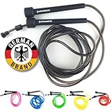 SPORTIVONETIC® Premium Springseil für Erwachsene & Kinder, Damen & Herren-für Fitness, Crossfit,...