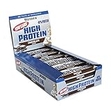 Weider Low Carb High Protein Eiweißriegel, Chocolate, 24 Stück pro Box, Fitness & Bodybuilding, 24...