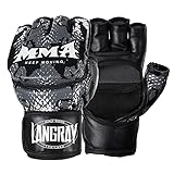 LangRay MMA Handschuhe, Boxhandschuhe Damen Männer, Sparringhandschuhen Punchinghandschuhe...