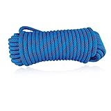 Polypropylenseil, Festmacherleine, für Camping, Durchmesser 10mm, Länge 8m, Blau