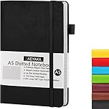 AEYAKA Dotted notizbuch A5 Journal Notizbuch A5 Dotted Tagebuch Hardcover und Elastischem...