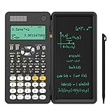 NEWYES Scientific Taschenrechner 417 Funktionen Engineering Calculator mit Schreibtafel und Stift...