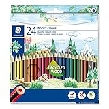 STAEDTLER Buntstifte Noris colour, rutschfeste Soft-Oberfläche, hohe Bruchfestigkeit, Made from...