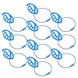 Gogogmee 10 Stück Abnehmbare Flugscheiben Halter aus Wetterfestem Kunststoff mit Clip für Outdoor...