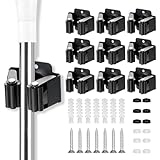 YOCOLE 9 Stück Gerätehalter Set, Besenhalterung Wand Gartengerätehalter Besenhalter,...