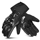 WESTWOOD FOX Winter-Motorradhandschuhe für Männer und Frauen, wasserdichte Motorradhandschuhe,...