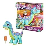Hasbro furReal Sam, der Brontosaurus interaktives Animatronik-Plüschspielzeug, 40+ Geräusche und...