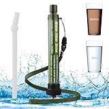 Wasserfilter Outdoor 2000L Mini Tragbarer Ausrüstung zur Überlebensfiltration Entfernt 99.99%...