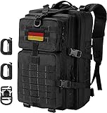 Hannibal Tactical 40L Militär Taktischer Rucksack US Cooper Rucksack Armee Assault Pack 3 Tage Bug...